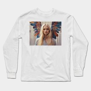 Blond angel Long Sleeve T-Shirt